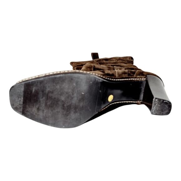 VIA SPIGA Russo Brown Suede Slouch Boot Size 9.5 - Picture 9 of 10